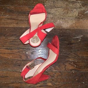 Vince Camuto, red heel